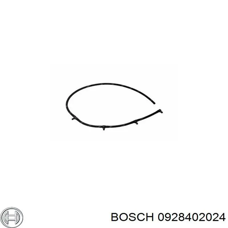 0928402024 Bosch tubo de combustível, inverso desde os injetores