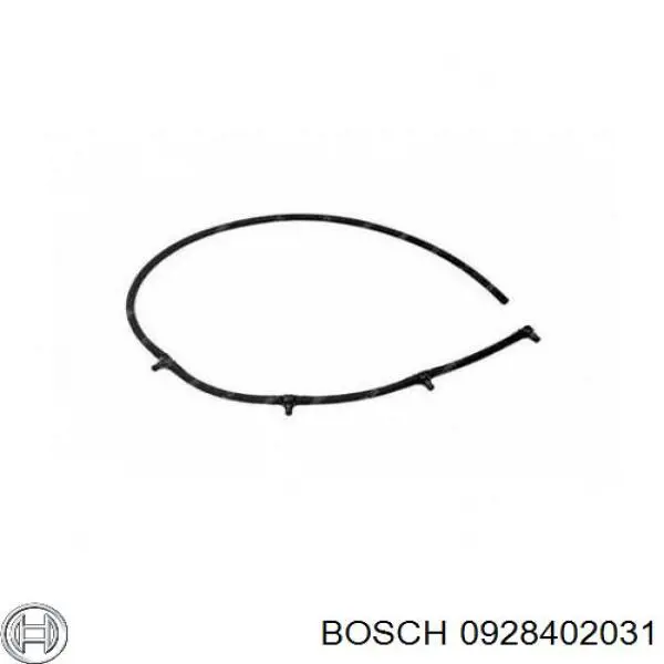 Обратная топливная трубка от форсунок Mercedes A6400701332