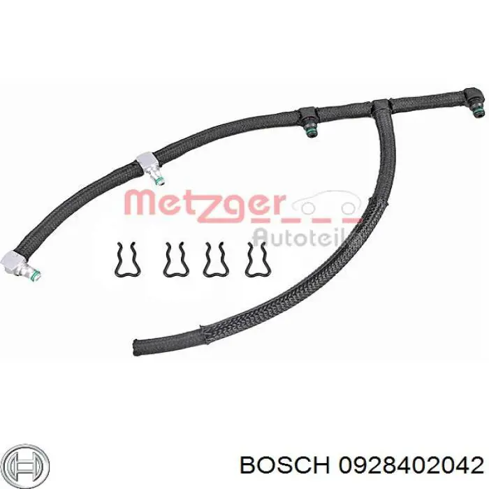 Трубка топливная, обратная от форсунок Mercedes 6400701332 цена, от 57.93 USD