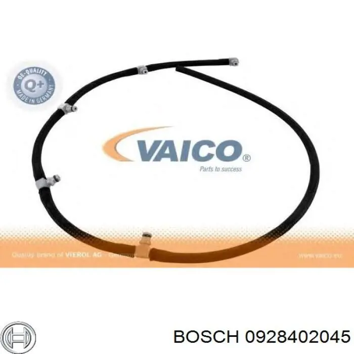 Купить 0928402045 Bosch Обратная топливная трубка