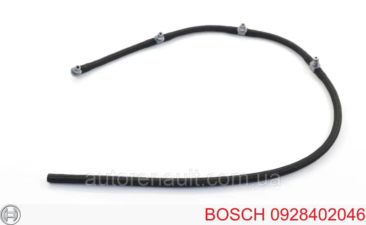Трубка топливная, обратная от форсунок Bosch 0928402046