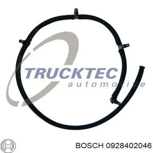 Обратная топливная трубка 0928402046 Bosch