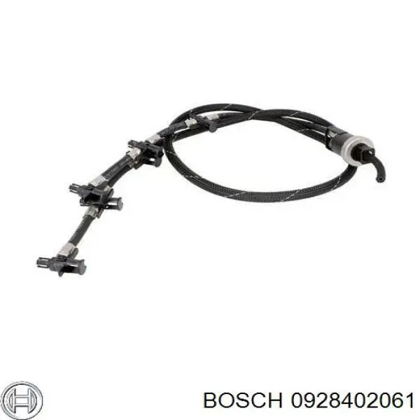 Обратная топливная трубка от форсунок Bosch 0928402061