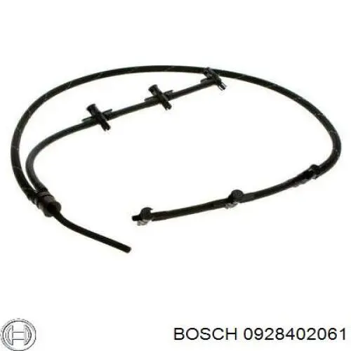 Трубка топливная, обратная от форсунок Bosch 0928402061 цена, от 73.25 USD