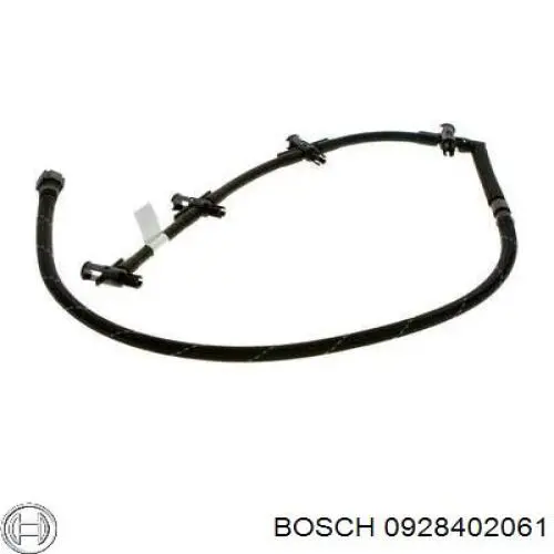 Купить 0928402061 Bosch Обратная топливная трубка