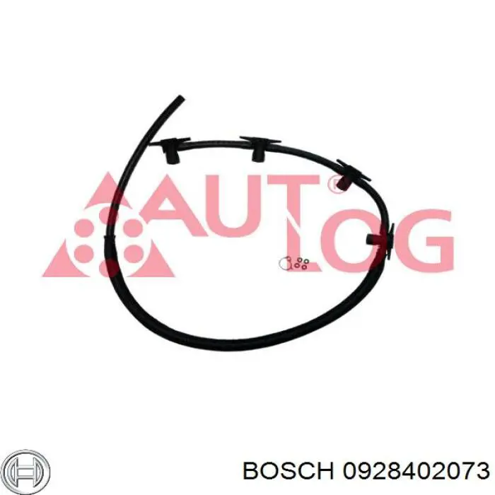 Обратная топливная трубка 0928402073 Bosch