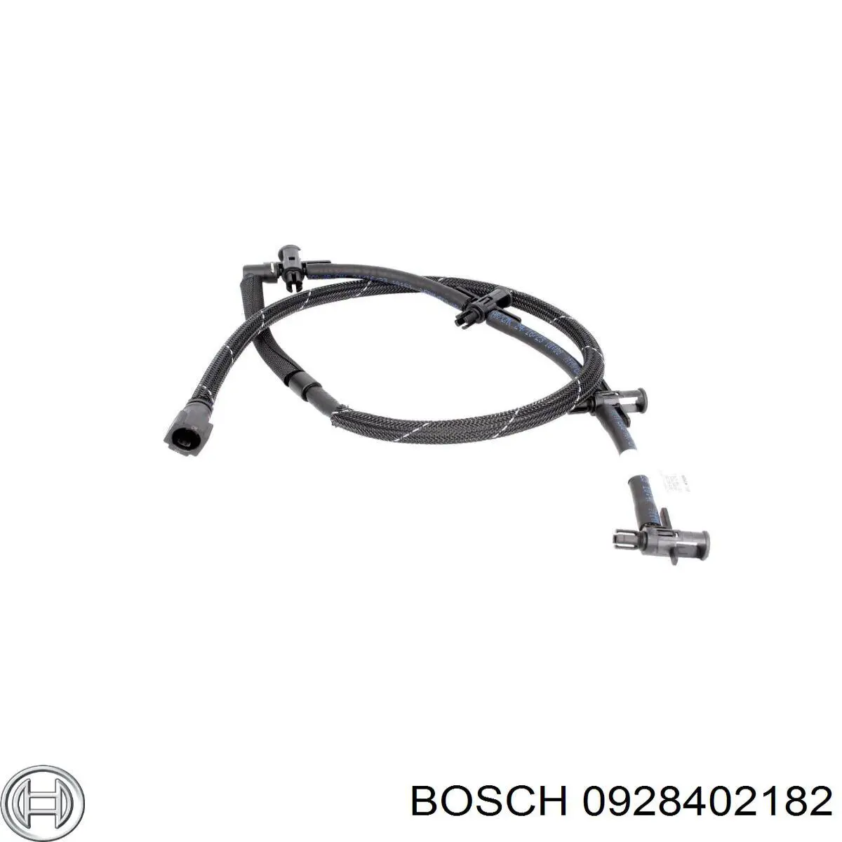 0928402182 Bosch трубка топливная, обратная от форсунок
