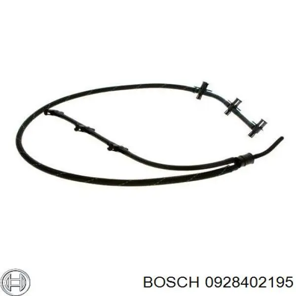 0928402195 Bosch Трубка топливная обратная от форсунок