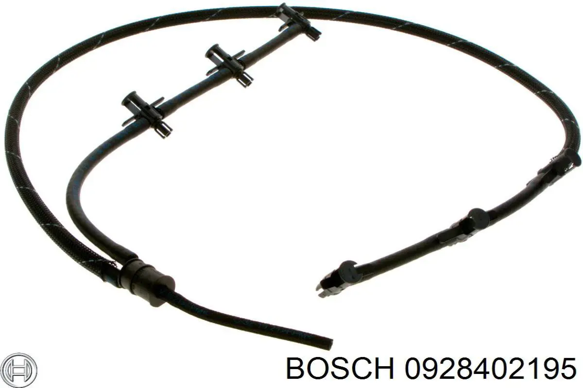 Трубка топливная, обратная от форсунок Bosch 0928402195 цена, от 60.61 USD