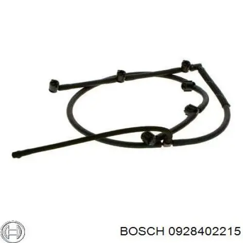 0928402215 Bosch трубка топливная, обратная от форсунок