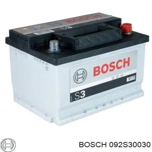 Аккумуляторная батарея (АКБ) BOSCH 092S30030