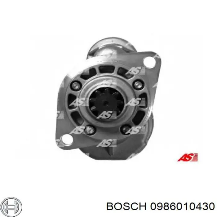 Motor de arranque 0986010430 Bosch