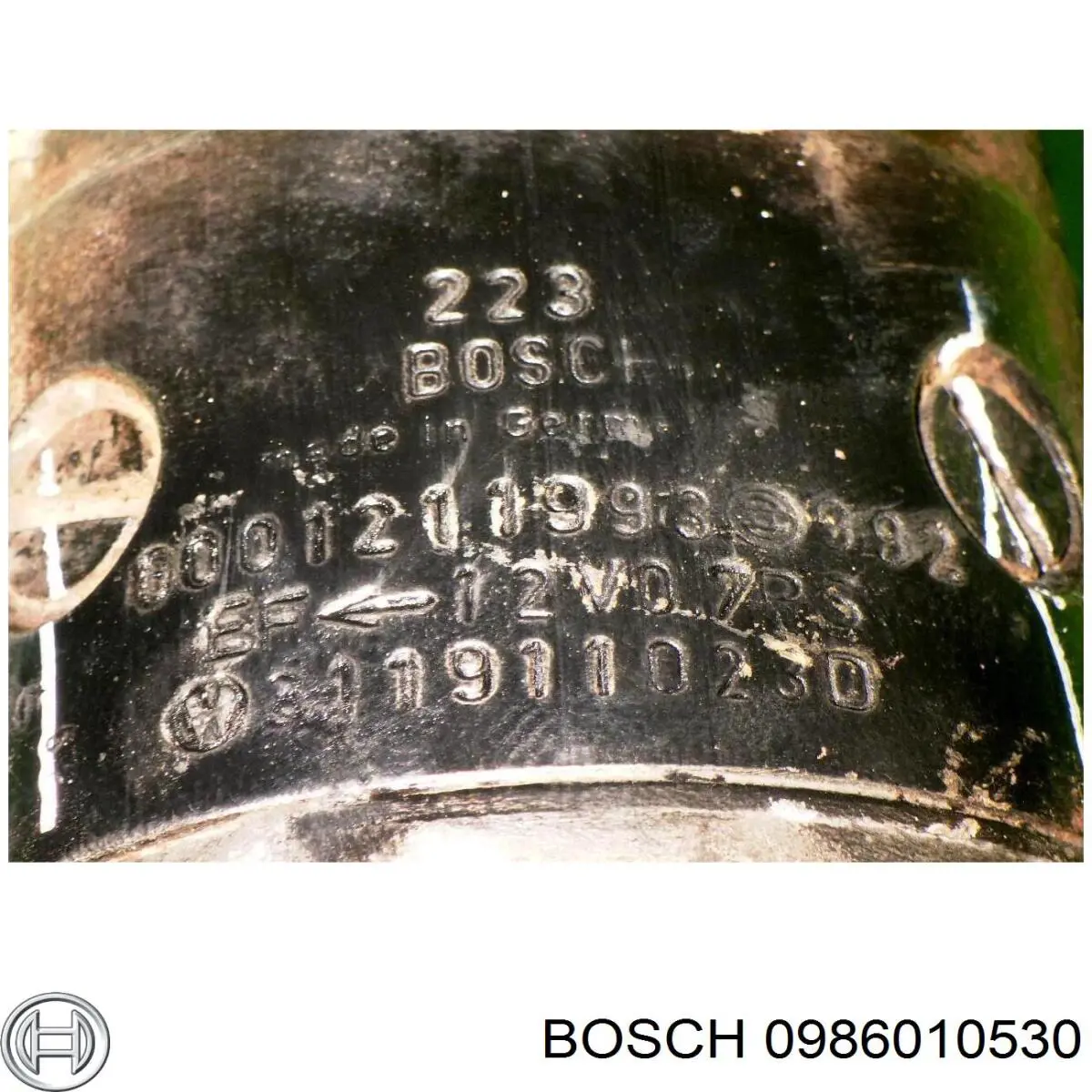 0986010530 Bosch стартер