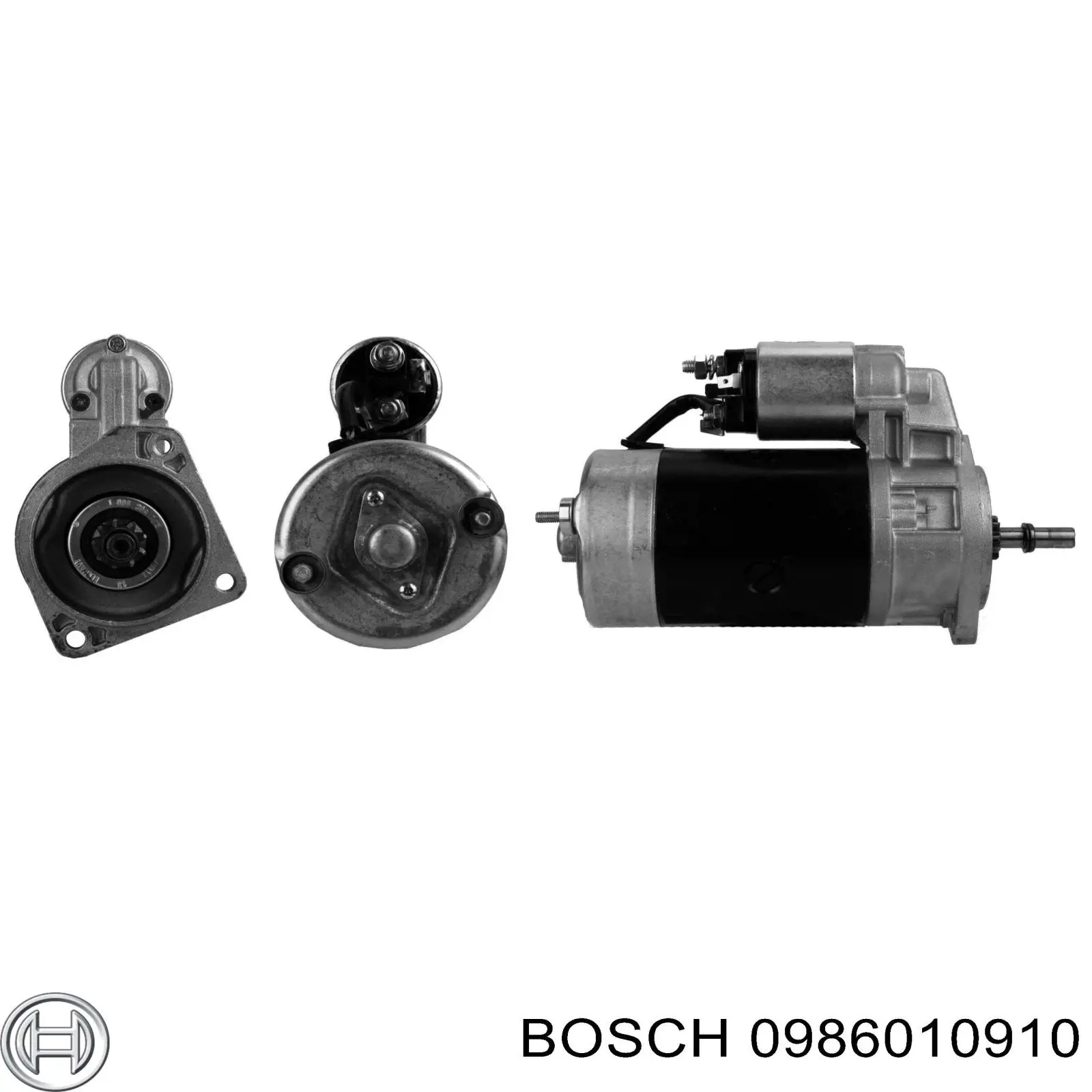 Стартер 0986010910 Bosch