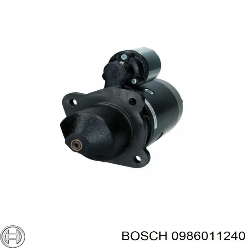 Motor de arranque 0986011240 Bosch