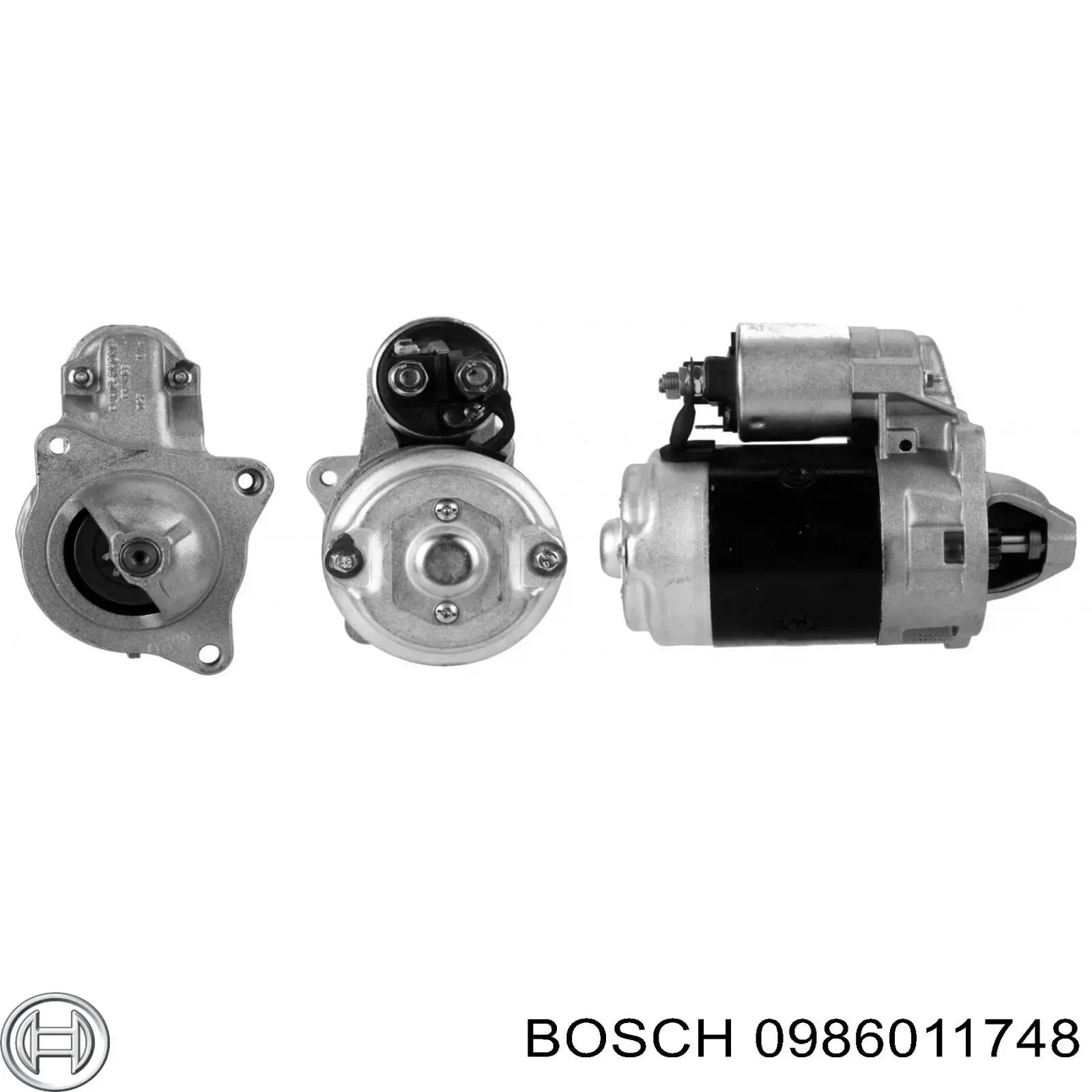 0986011748 Bosch стартер