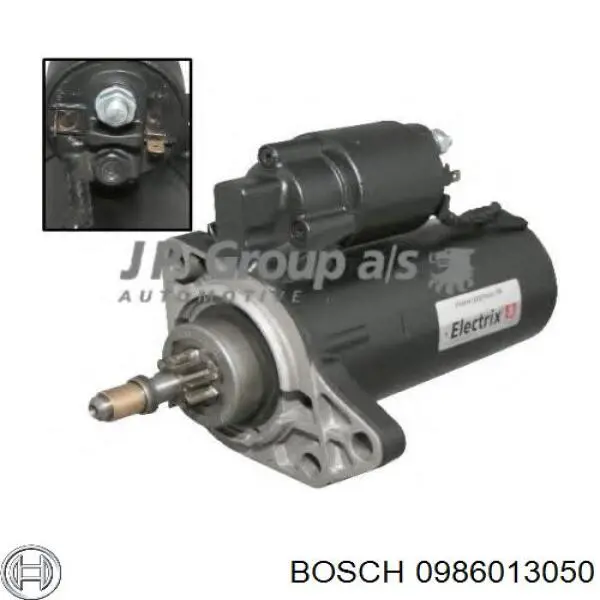 Стартер Bosch 0986013050 цена, от 94.31 USD