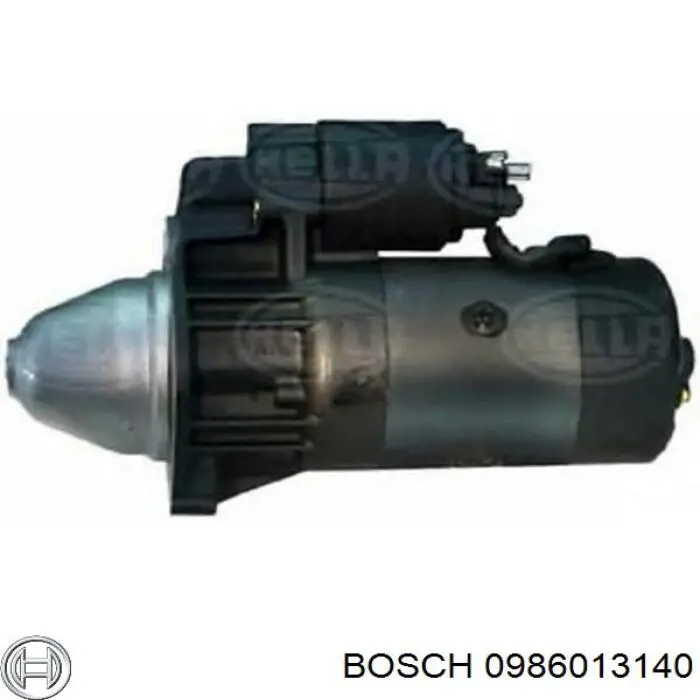 Стартер 0986013140 Bosch
