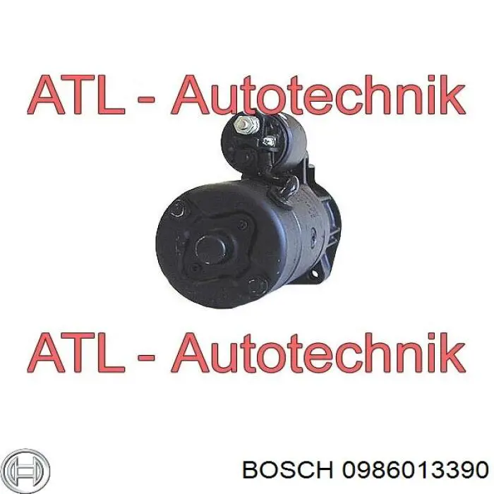 Купить 0986013390 Bosch Стартер