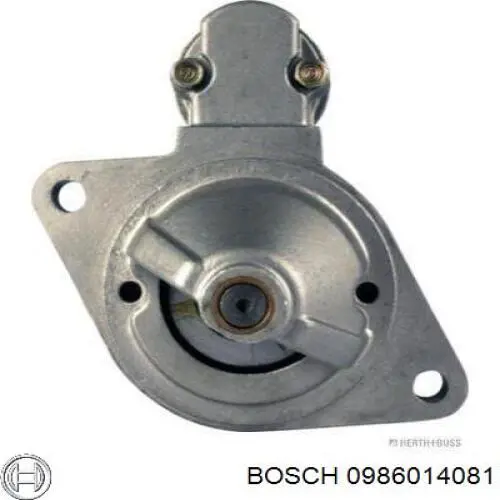Motor de arranque 0986014081 Bosch