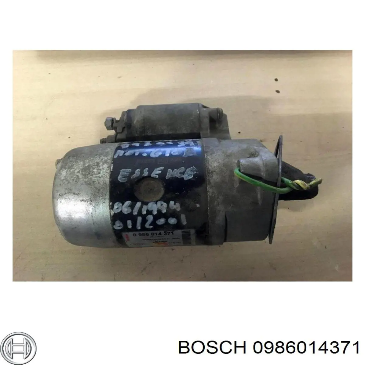 Motor de arranque 0986014371 Bosch