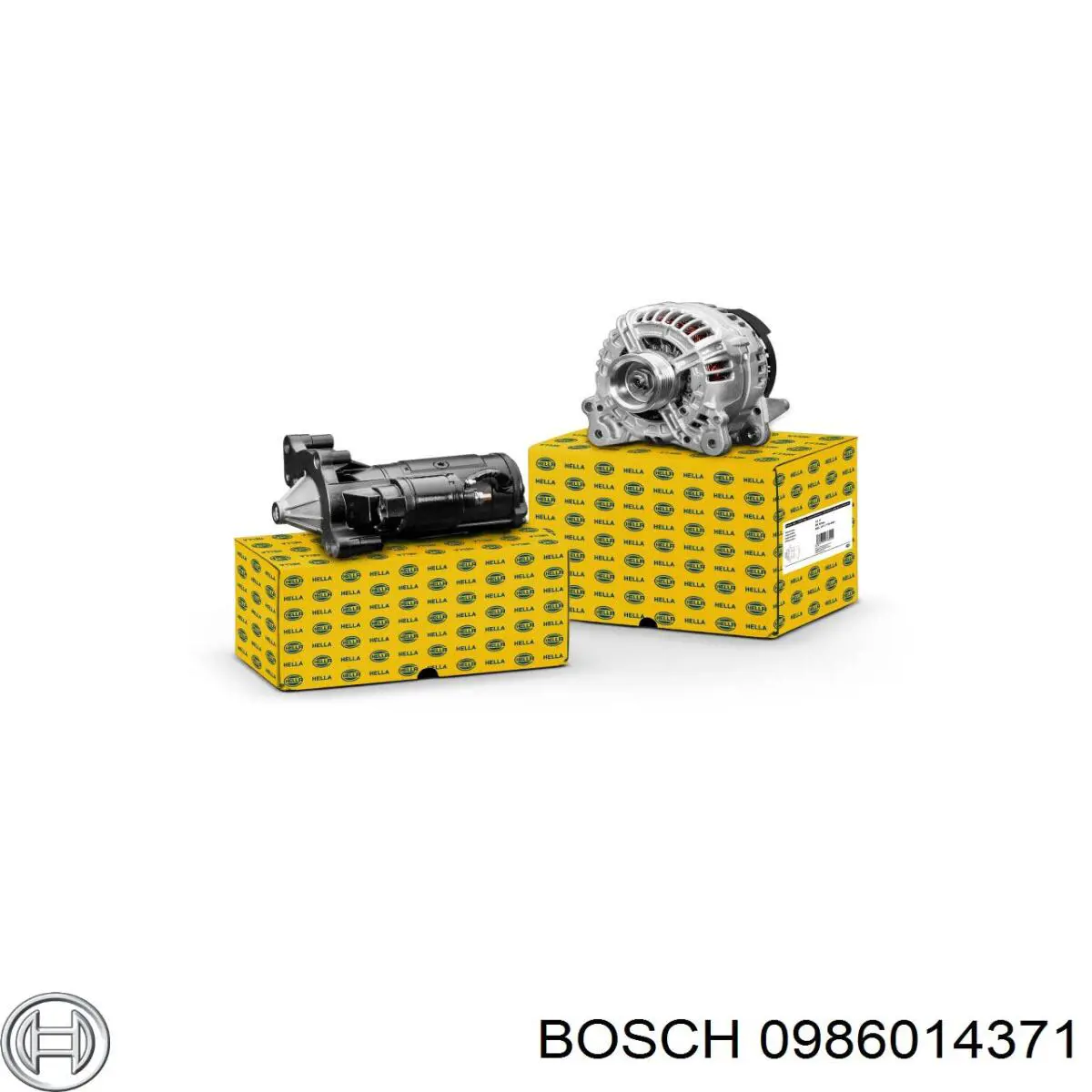 Стартер 0986014371 Bosch