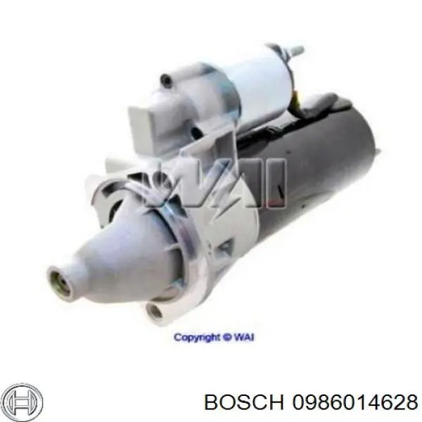 Motor de arranque 0986014628 Bosch