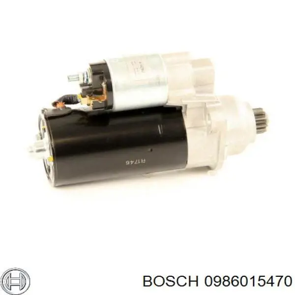 0 986 015 470 Bosch стартер