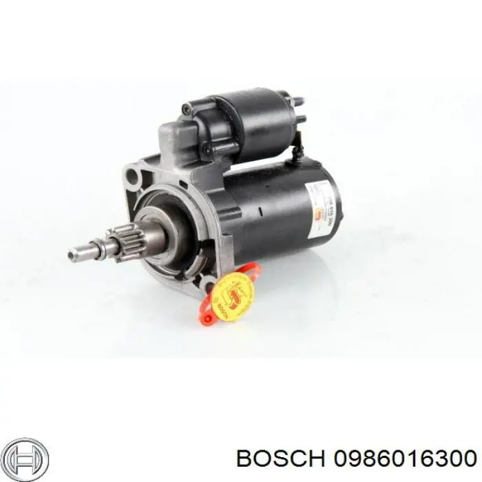 0986016300 Bosch стартер