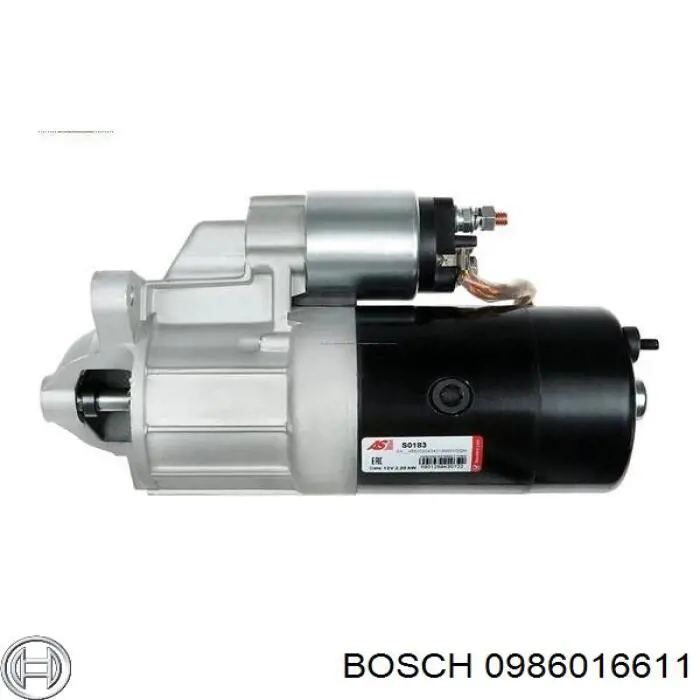 Стартер 0986016611 Bosch