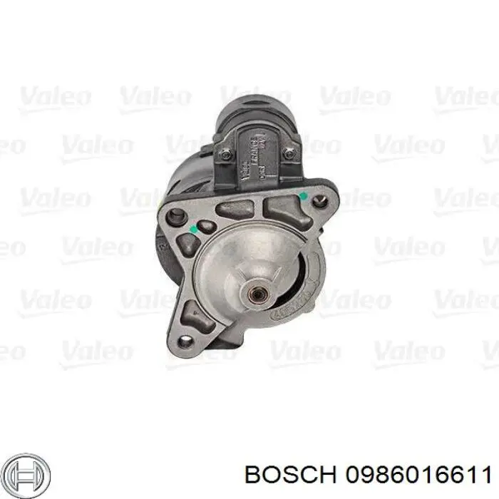 Стартер Bosch 0986016611 цена, от 153.75 USD