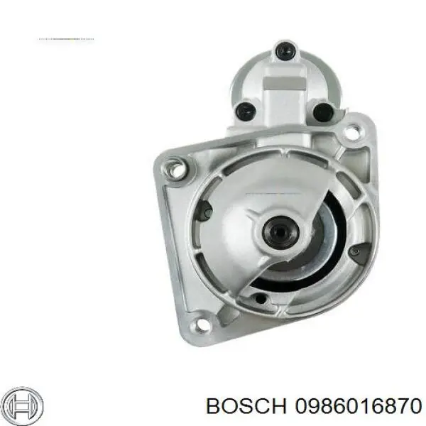 0986016870 Bosch стартер