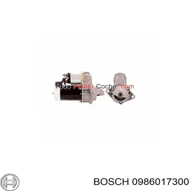 0986017300 Bosch