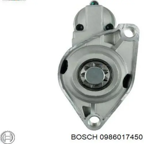 Стартер 0986017450 Bosch