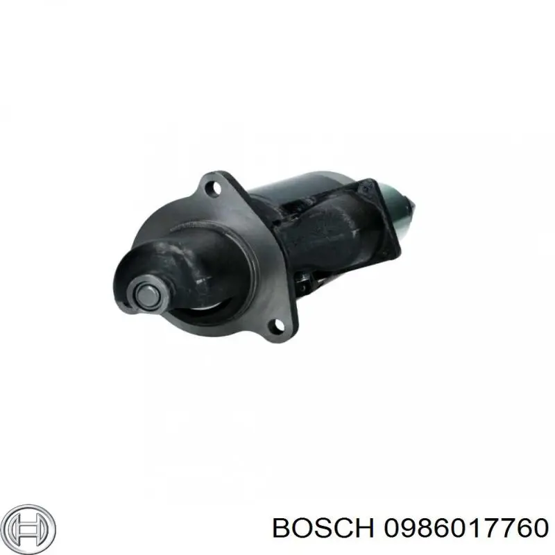 Купить 0986017760 Bosch Стартер