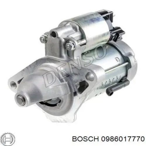 Стартер 0986017770 Bosch