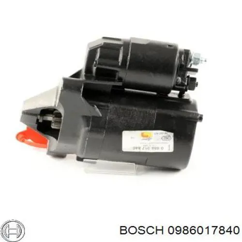 0986017840 Bosch стартер