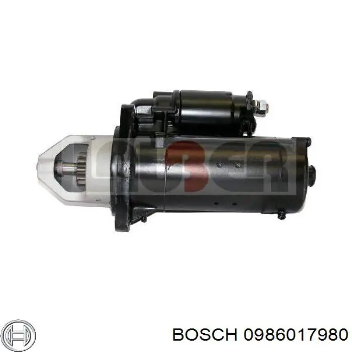 0986017980 Bosch стартер