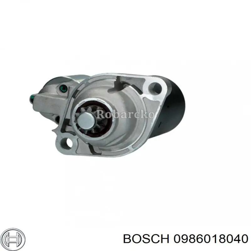 Стартер Bosch 0986018040 цена, от 87.47 USD