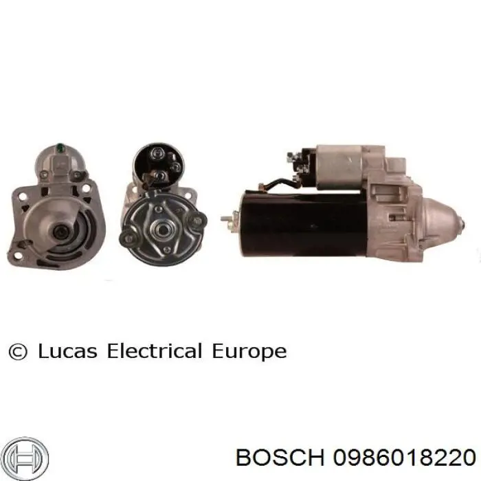 0986018220 Bosch стартер