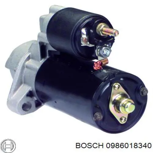 Купить 0986018340 Bosch Стартер