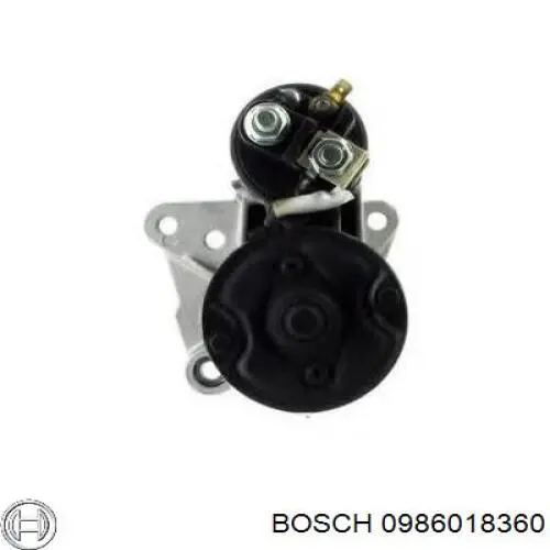 Стартер двигателя Bosch 0986018360