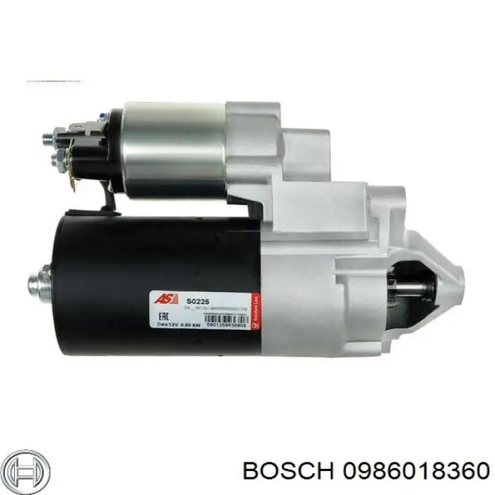 Стартер Bosch 0986018360 цена, от 69.33 USD