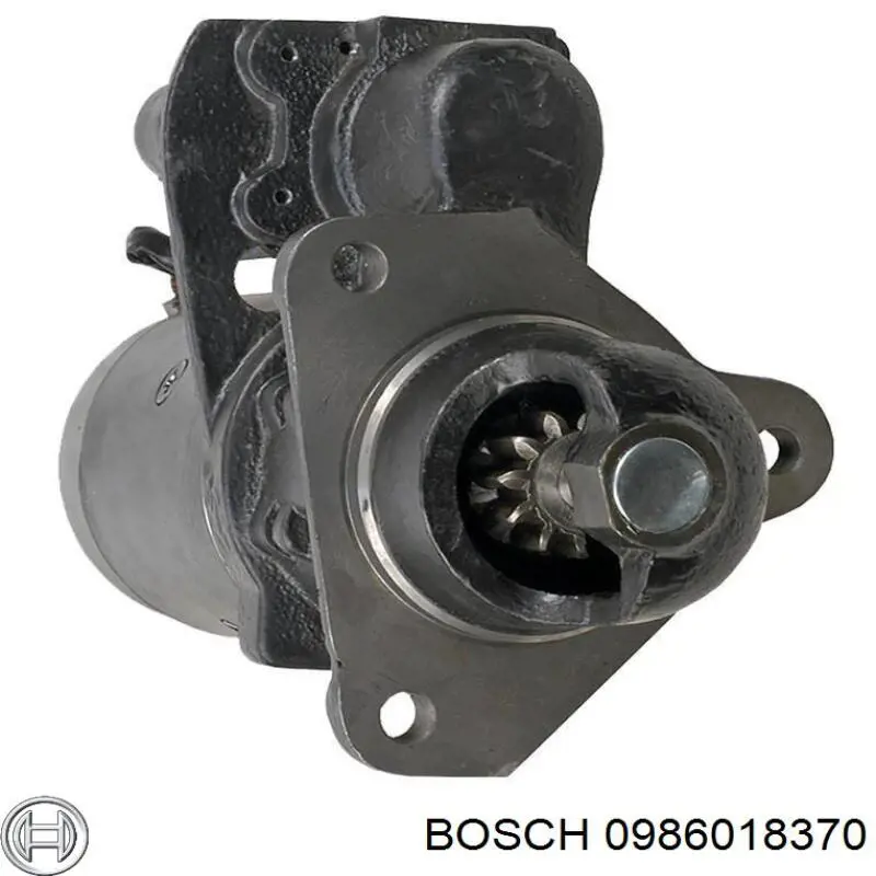 Motor de arranque 0986018370 Bosch