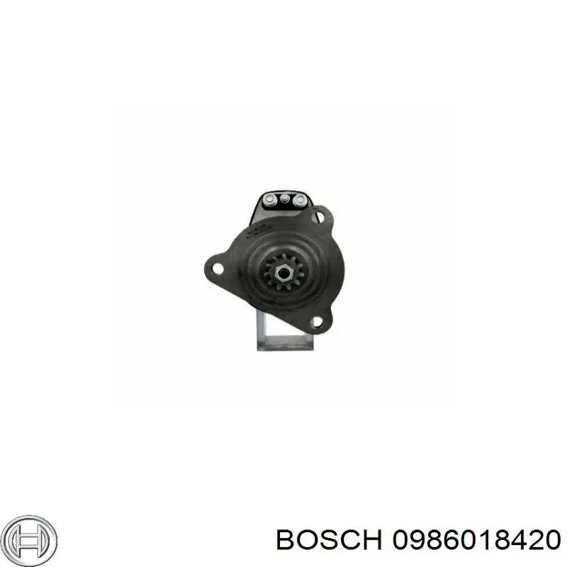 Motor de arranque 0986018420 Bosch