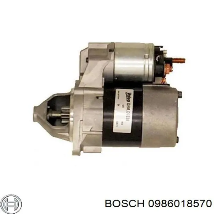 Стартер двигателя Bosch 0986018570