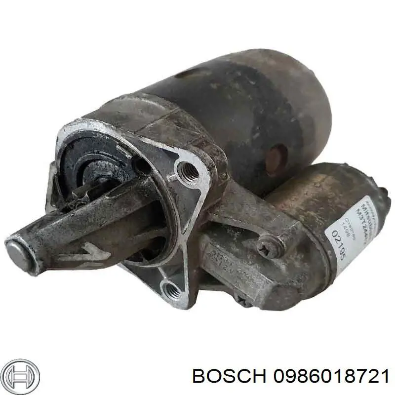 Motor de arranque 0986018721 Bosch