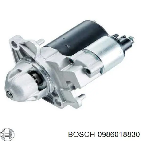 Motor de arranque 0986018830 Bosch