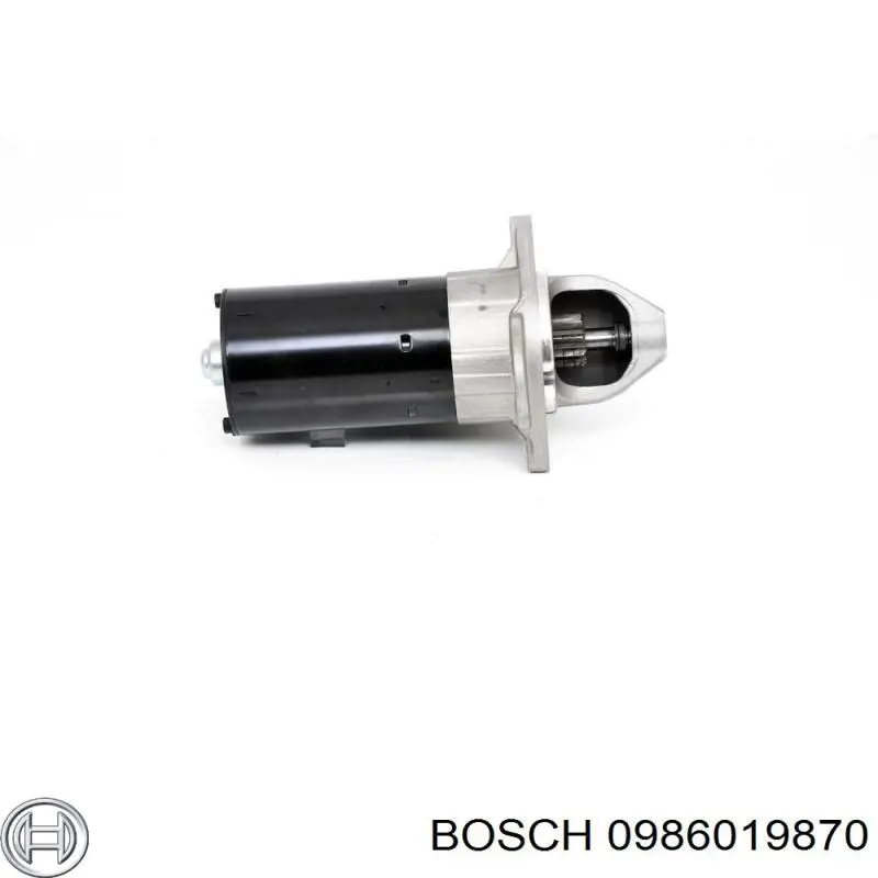 Стартер двигателя Bosch 0986019870