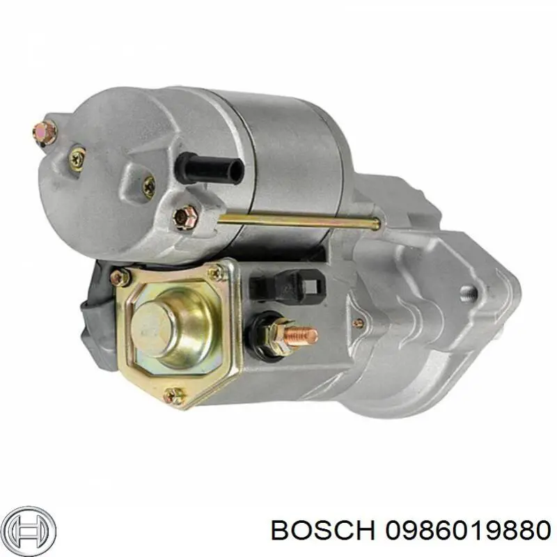 Motor de arranque 0986019880 Bosch